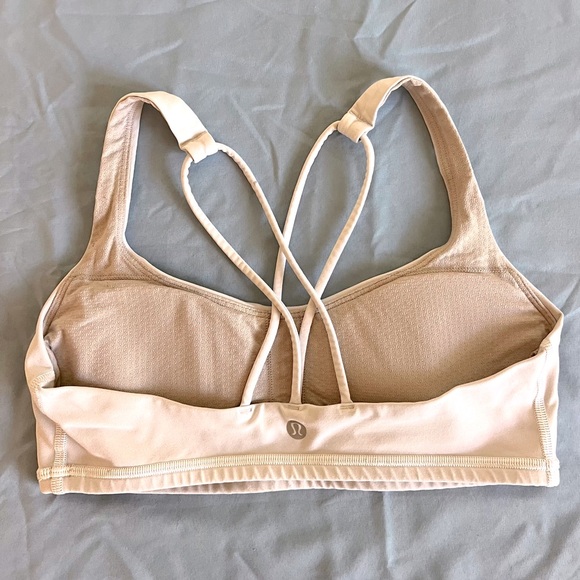 Lululemon Free to Be Bra White Size 6 - Picture 4 of 5